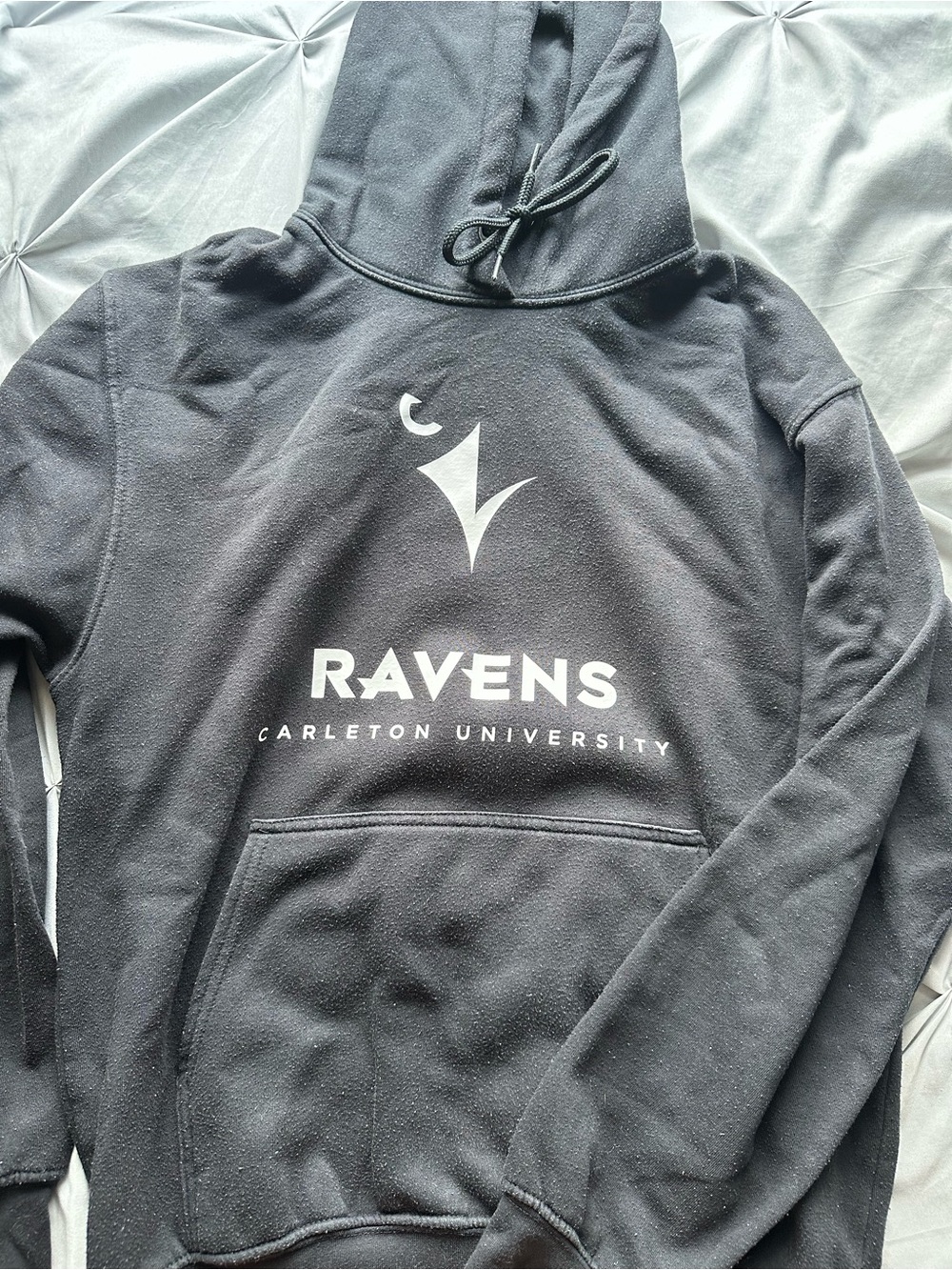 Carleton University Ravens Black Hoodie Sweatshirt